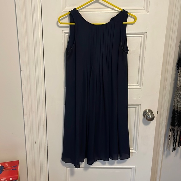 Navy blue cocktail dress, size 4 - Picture 1 of 3